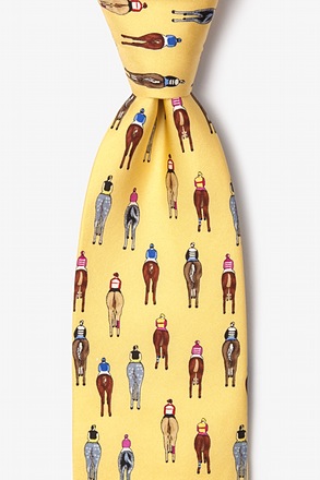 Bringing Up the Rear Yellow Tie