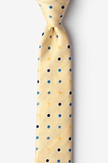 Canary Yellow Skinny Tie Photo (0)