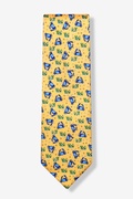 Crabs & Bubbles Yellow Tie Photo (1)