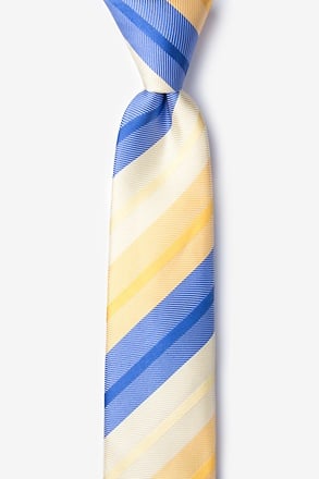 Finn Yellow Skinny Tie