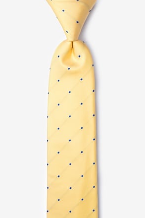 _Griffin Yellow Skinny Tie_