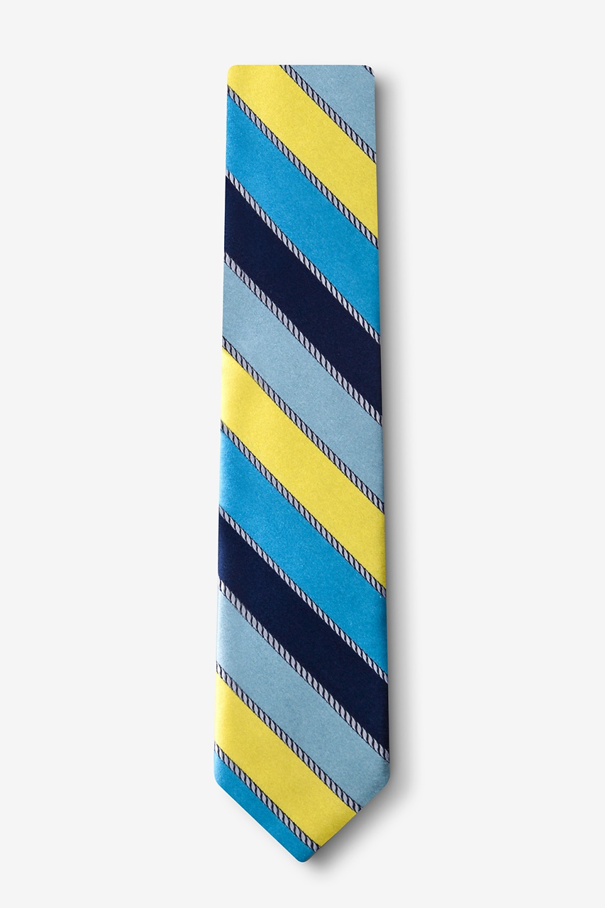 Know the Ropes Yellow Skinny Tie Photo (1)