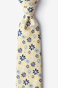 Maui Yellow Extra Long Tie Photo (0)