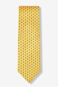 Micro Bees Yellow Tie Photo (1)