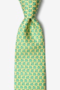 Micro Sea Turtles Yellow Tie Photo (0)