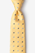Mykonos Yellow Extra Long Tie Photo (0)