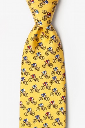 Road Race Yellow Tie