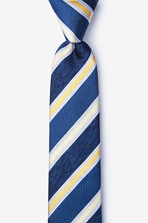 Shannon Yellow Skinny Tie