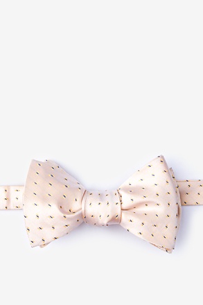 Trinity Yellow Self-Tie Bow Tie