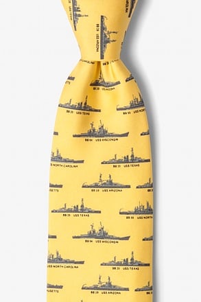 _U.S. Battleships Yellow Tie_