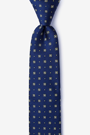 _Weaver Yellow Skinny Tie_