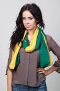 Yellow Ariel Scarf Photo (3)