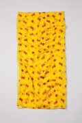 Yellow Cherry Picking Scarf Photo (4)