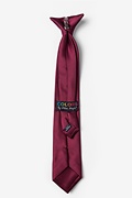 Zinfandel Clip-on Tie For Boys Photo (1)