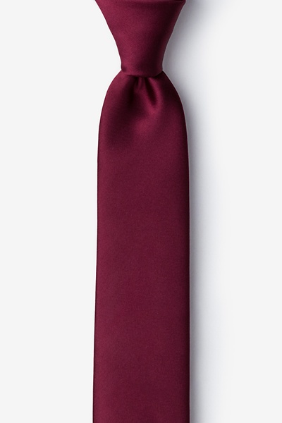 Zinfandel Microfiber Zinfandel Skinny Tie